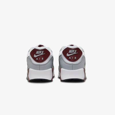 Nike | AIR MAX 90  { WHITE/BLACK-DARK TEAM RED-PURE PLATINUM