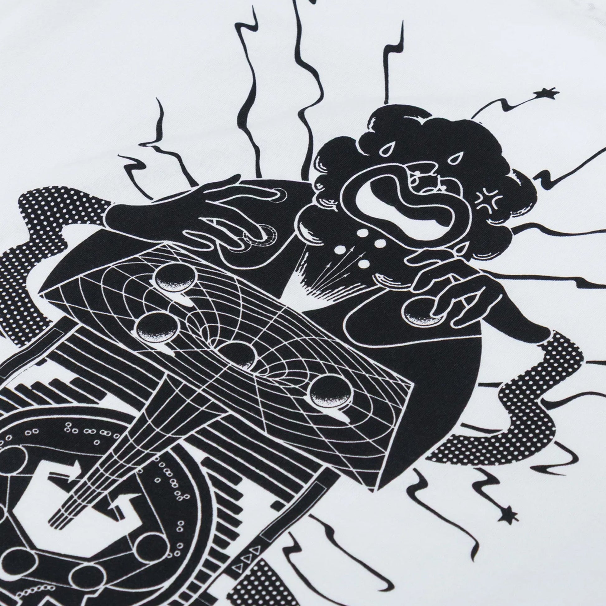 EDWIN | SLOT MACHINE T-SHIRT { WHITE