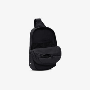 NIKE | AURA CROSSBODY BAG (5L) { BLACK/BLACK/MATTE SILVER