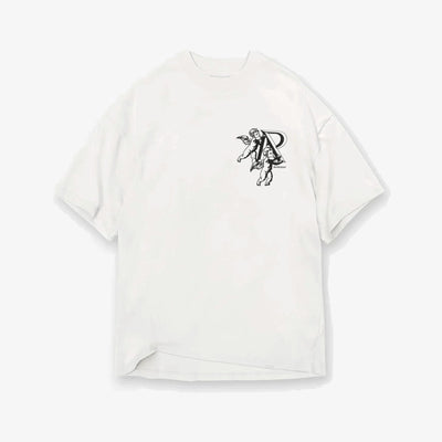 Represent | CHERUB INITIAL T-SHIRT  { FLAT WHITE