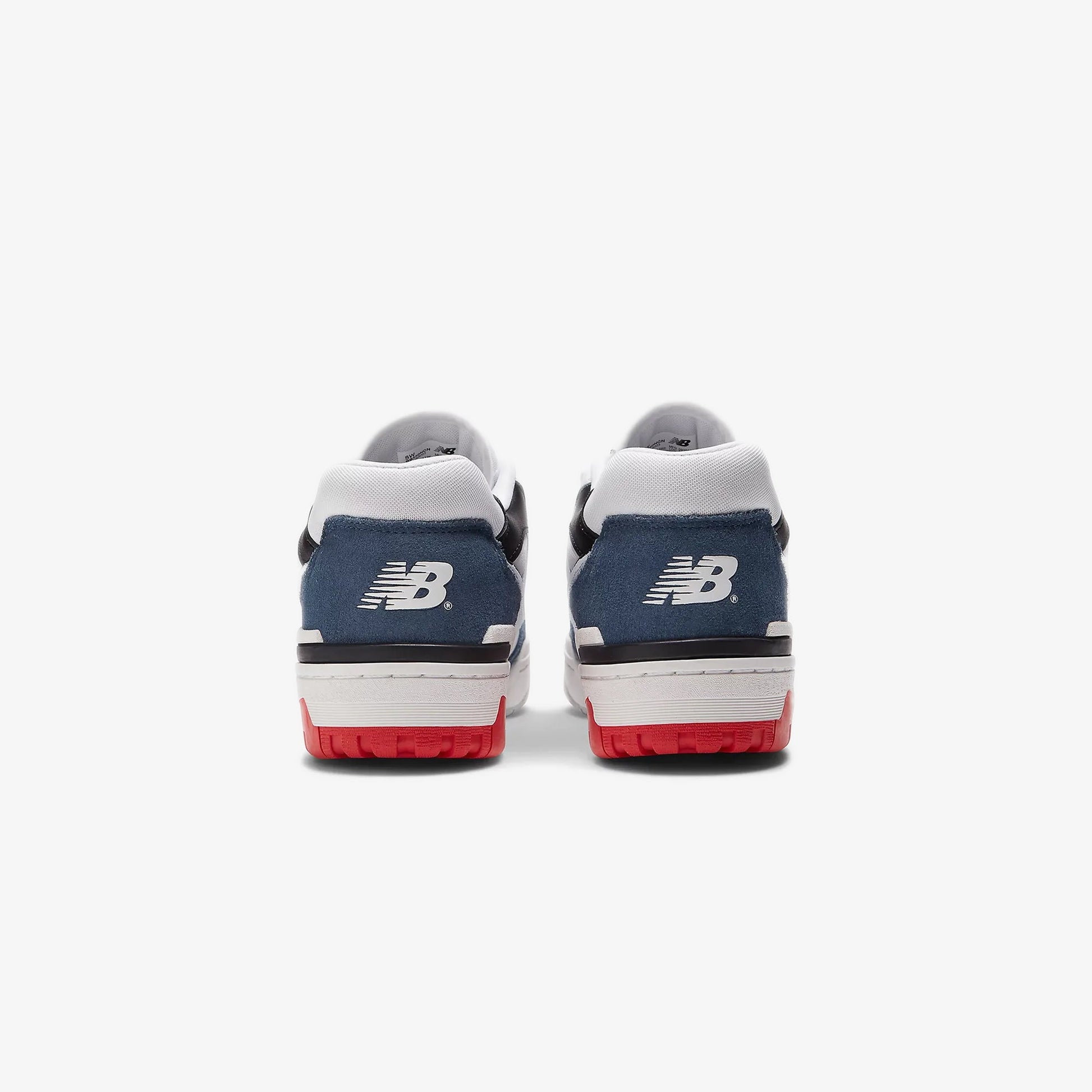 New Balance | BB550 { WHITE/NAVY BLUE