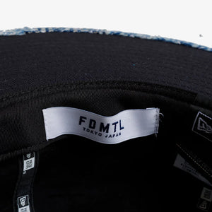 FDMTL | <NEWERA> FITTED LONG BRIM HAT { INDIGO