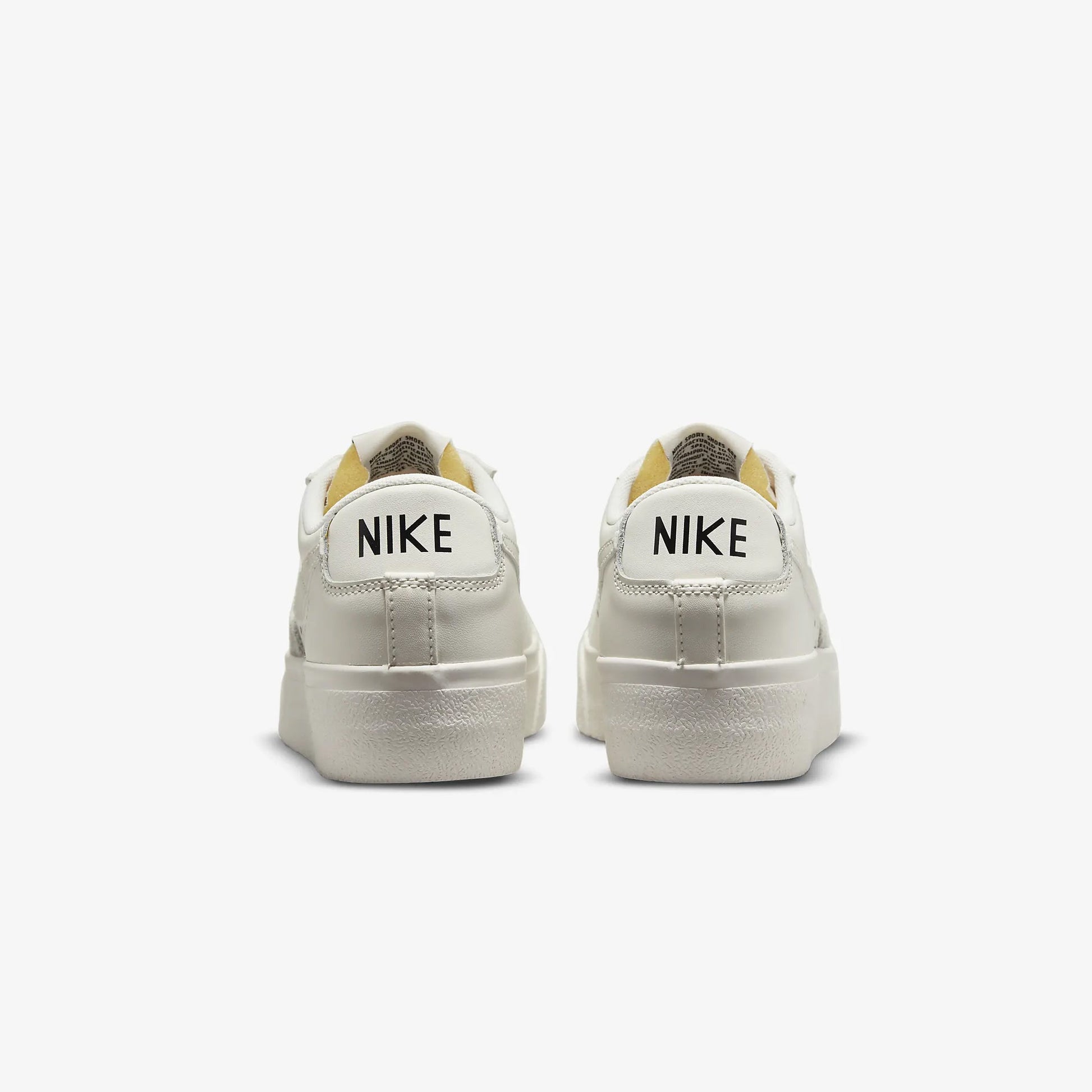 Nike | BLAZER LOW PLATFORM  { SAIL/SAIL-SAIL-BLACK