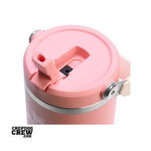 STANLEY Tumbler Mug IceFlow Flip Straw Pink Mesa 30 Oz