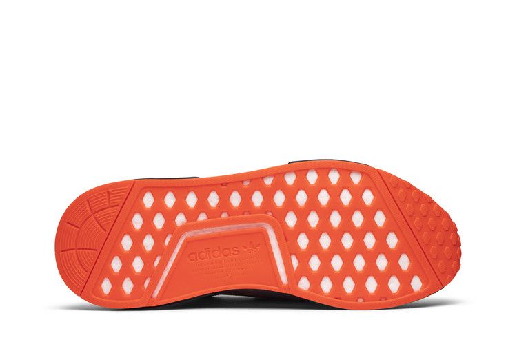 adidas NMD R1 Grey Solar Red
