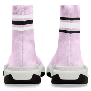 Balenciaga Speed 2.0 Stripped Pink (Women'S)