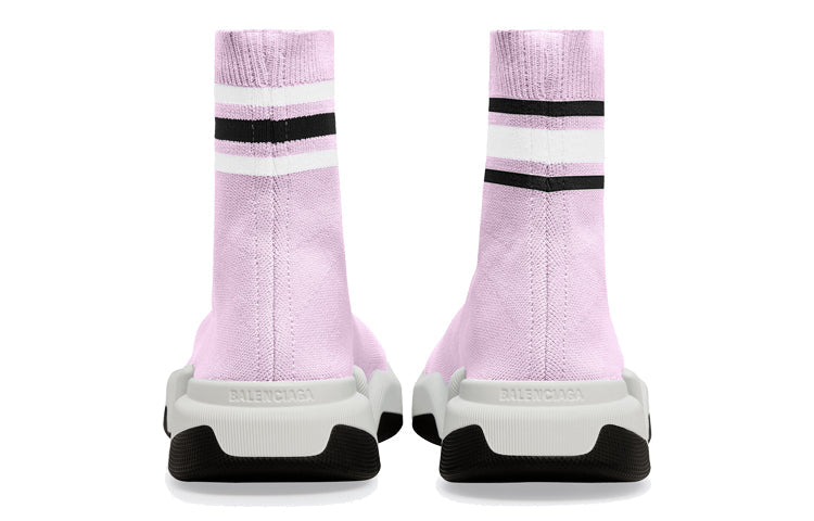 Balenciaga Speed 2.0 Stripped Pink (Women'S)