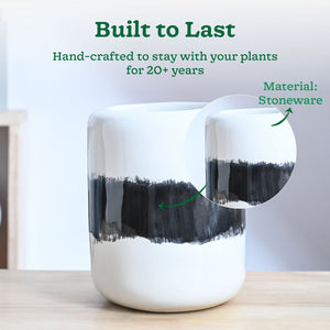 Twilight Clouds Ceramic Planter