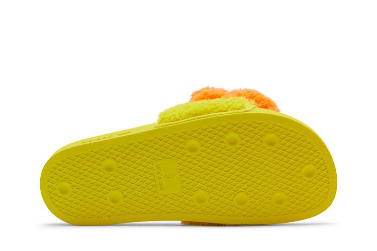 adidas JS Adilette Jeremy Scott Teddy Yellow