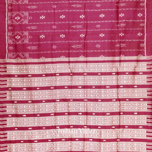 Rani Dual Tone Odisha Ikat Contemporary Silk Saree