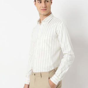 Herringbone Striped Shirt