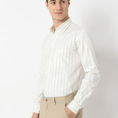Herringbone Striped Shirt