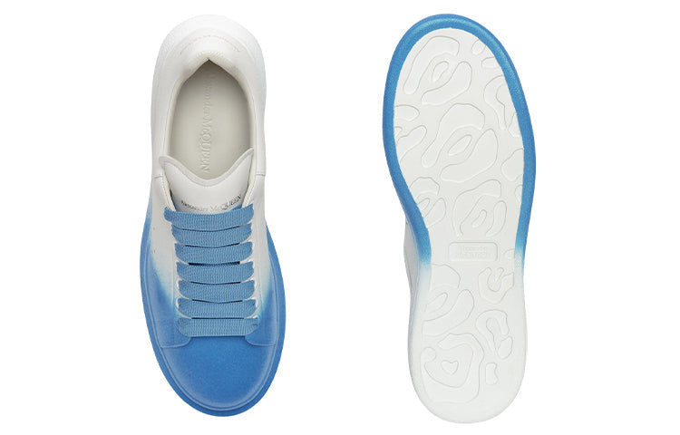 Alexander Mcqueen Oversized Two-Tone White Blue