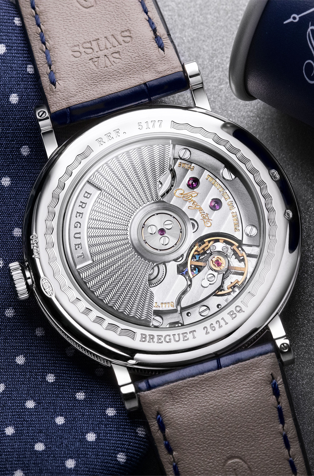 Breguet Classique Blue Dial Men 38 mm