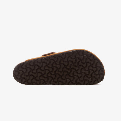Birkenstock | BOSTON SUEDE LEATHER REGULAR  { BROWN