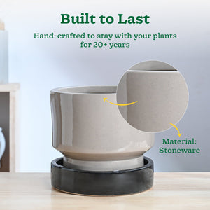Soothing Rains Ceramic Planters