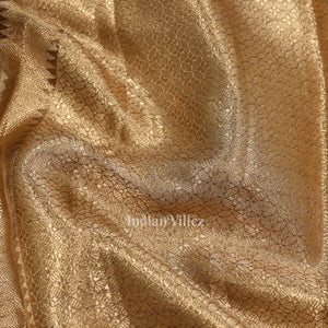 Zari Woven Banarasi Tissue Saree