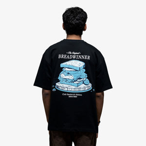 SUPERKICKS | THE BREADWINNER TEE { BLACK