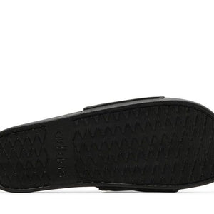 adidas Adilette Comfort Slides Core Black Gold Metallic
