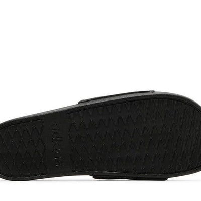 adidas Adilette Comfort Slides Core Black Gold Metallic
