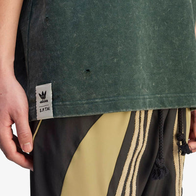 ADIDAS ORIGINALS | SONG FOR THE MUTE WASHED TEE { SHADOW GREEN