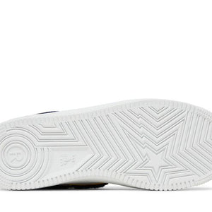 A Bathing Ape Bape Sta Low Patched Navy