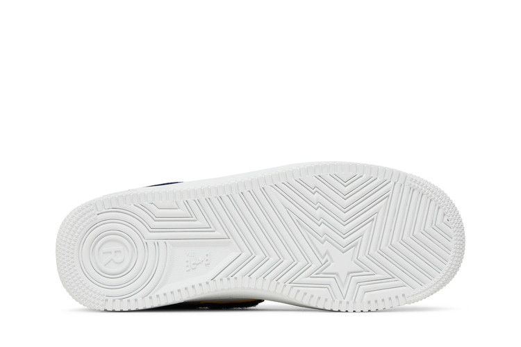 A Bathing Ape Bape Sta Low Patched Navy