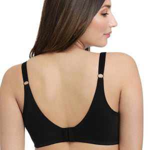Smooth Definition Padded Wired T-shirt Bra - Black