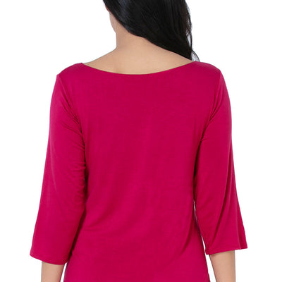 Lace Touch Sleep Top - Granita