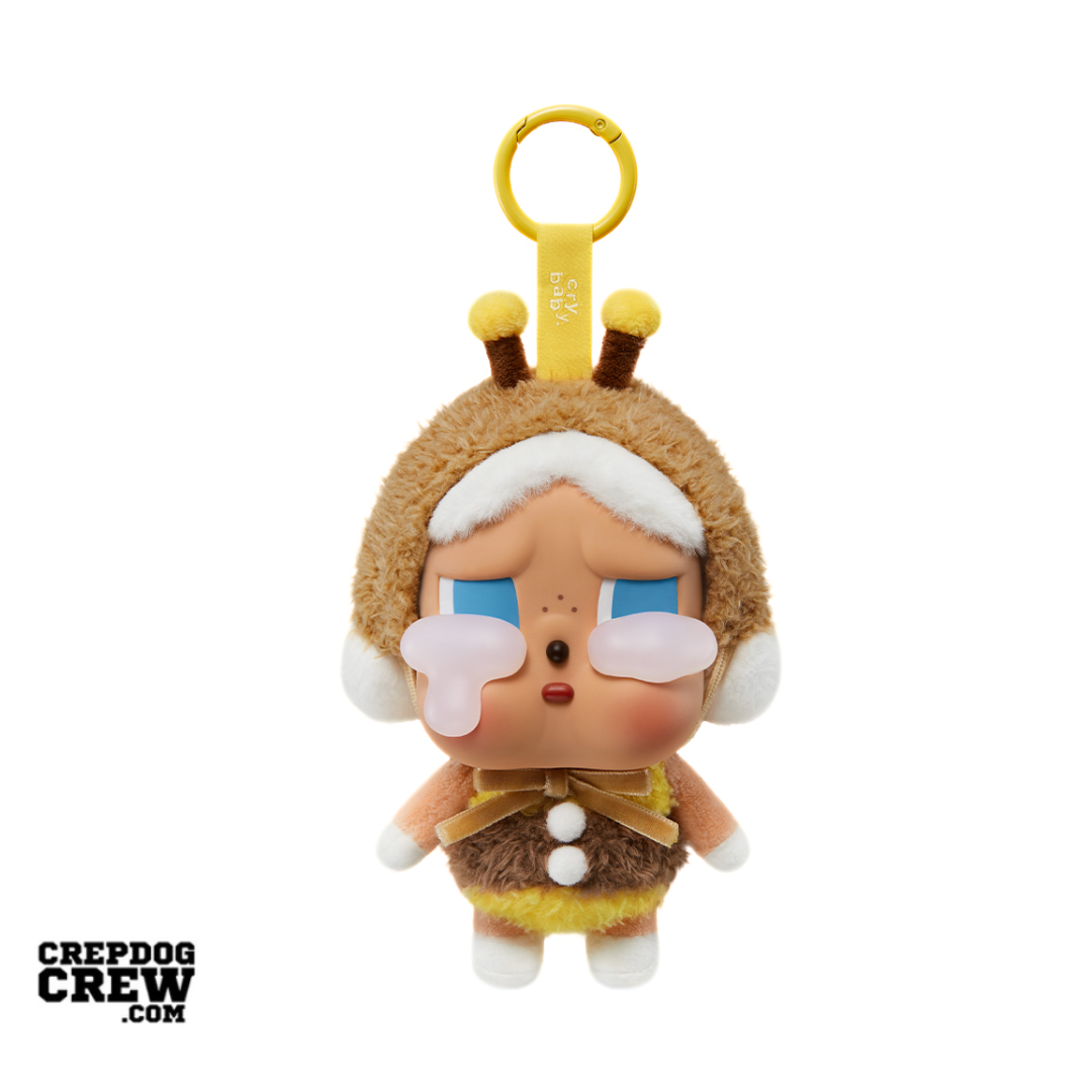 Pop Mart CryBaby Crying Again Series I'LL BRING YOU A FLOWER Vinyl Face Plush