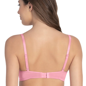 All Day Smooth Comfort Padded & Non-wired Bra - Wild Rose