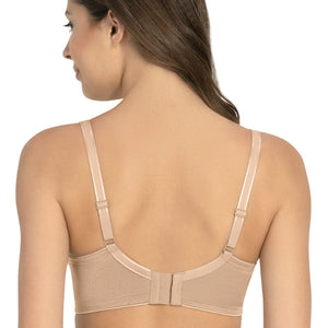 Smooth Minimizer Non-padded & Non-wired Bra - Sandalwood