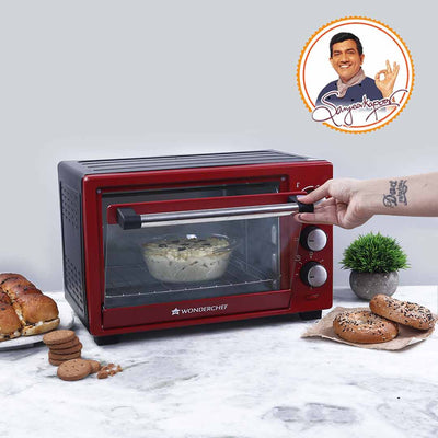 Wonderchef Renewed Oven Toaster Griller (OTG) Crimson Edge - 19 Litres  Auto-shut Off