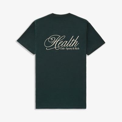SPORTY & RICH | HEALTH SCRIPT T-SHIRT { GREEN