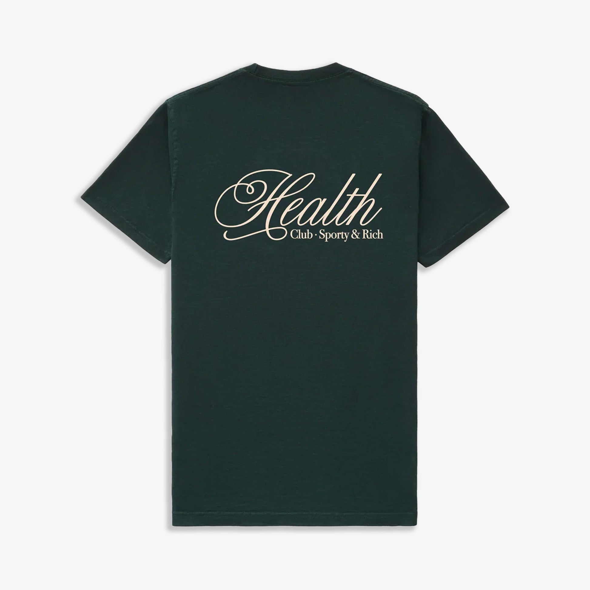 SPORTY & RICH | HEALTH SCRIPT T-SHIRT { GREEN
