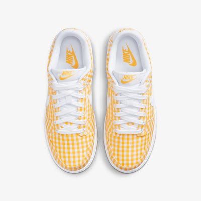 Nike | DUNK LOW  { VIVID SULFUR/WHITE-GUM LIGHT BROWN