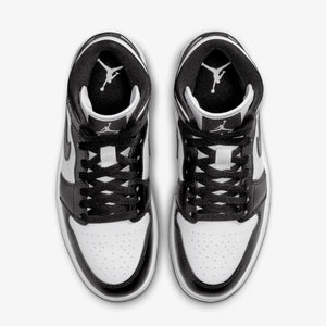 JORDAN | AIR JORDAN 1 MID { WHITE/BLACK-WHITE