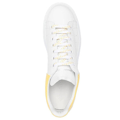 Alexander Mcqueen Oversized White Yellow Croc