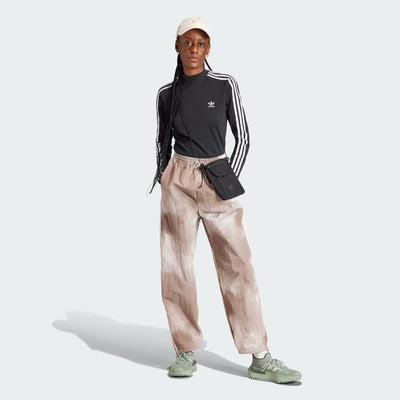 Adidas Originals | ADICOLOR CLASSICS 3-STRIPES HIGH NECK LONG SLEEVE TEE  { BLACK