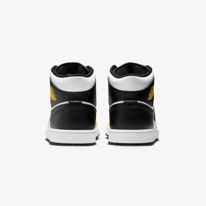 Jordan | AIR JORDAN 1 MID  { YELLOW OCHRE/BLACK-WHITE-YELLOW OCHRE