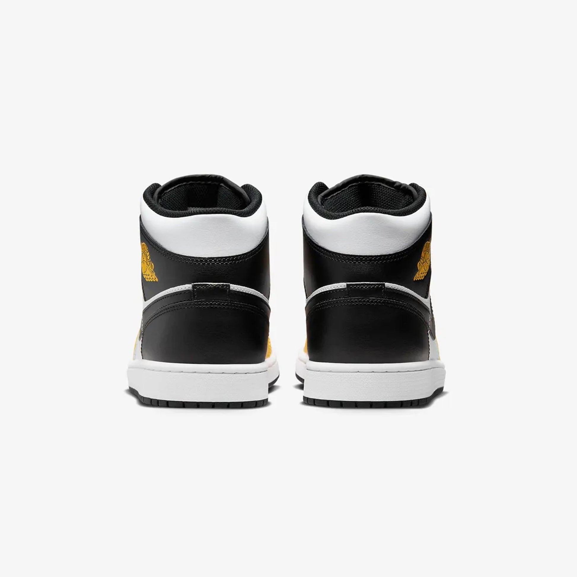 Jordan | AIR JORDAN 1 MID  { YELLOW OCHRE/BLACK-WHITE-YELLOW OCHRE
