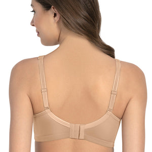 Elegant Support Non-padded & Non-wired Bra - Sandalwood