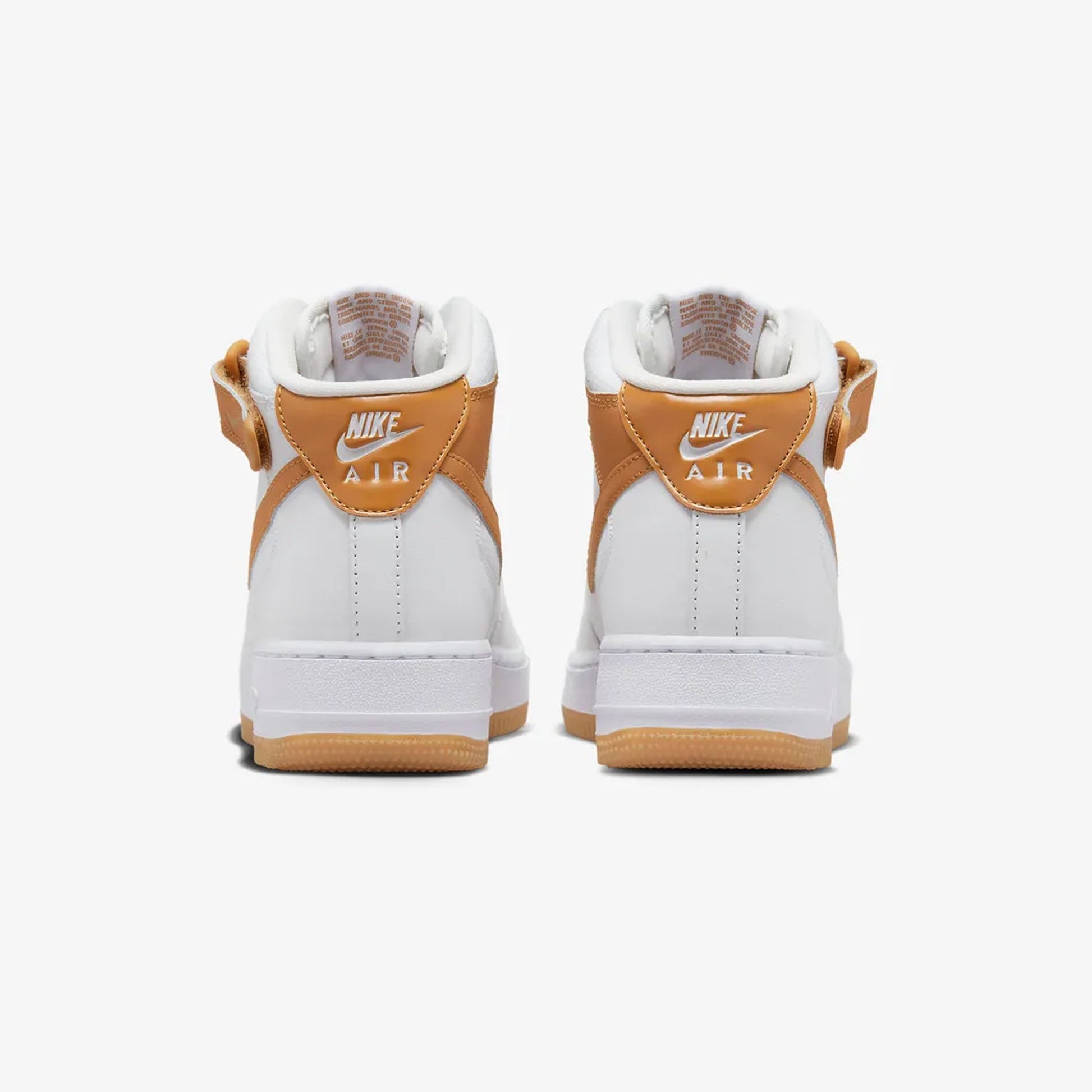 Nike | AIR FORCE 1 '07 MID { SUMMIT WHITE/DESERT OCHRE-SUMMIT WHITE