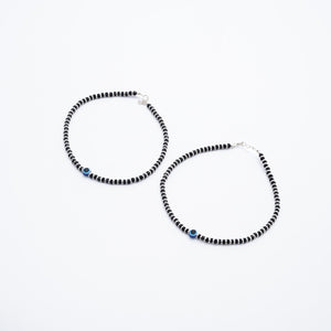Evil Eye silver Anklets for women