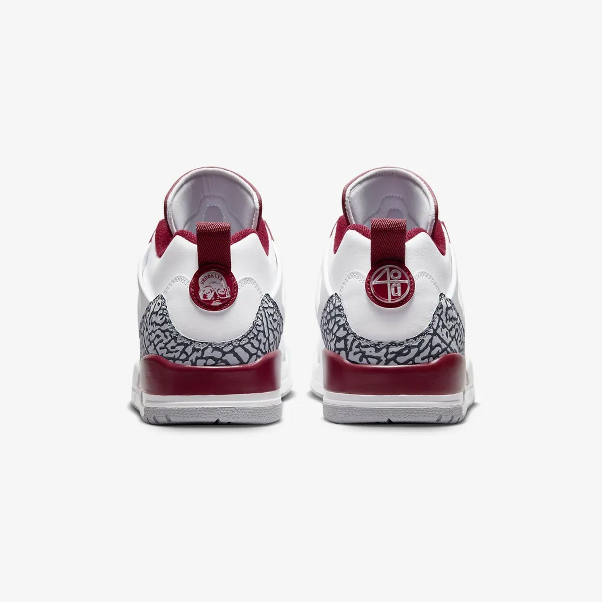 Jordan | SPIZIKE LOW  { WHITE/TEAM RED-WOLF GREY-ANTHRACITE