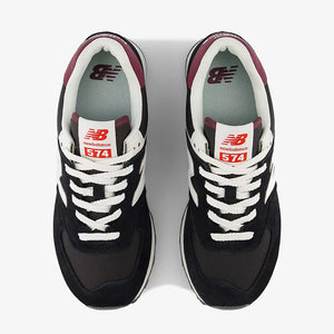 New Balance | 574 { BLACK/WHITE