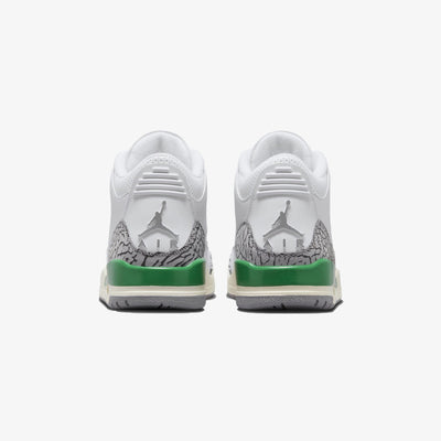 Jordan | AIR JORDAN 3 RETRO  { WHITE/VARSITY RED-LUCKY GREEN