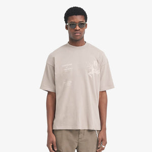 Represent | ICARUS T-SHIRT  { TAUPE