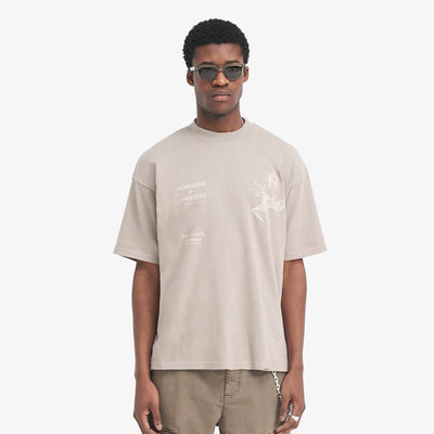 Represent | ICARUS T-SHIRT  { TAUPE