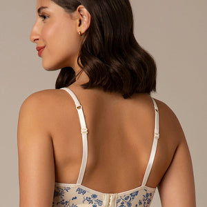 Daily Support Non Padded Non-Wired Cotton Bra - Floral Print